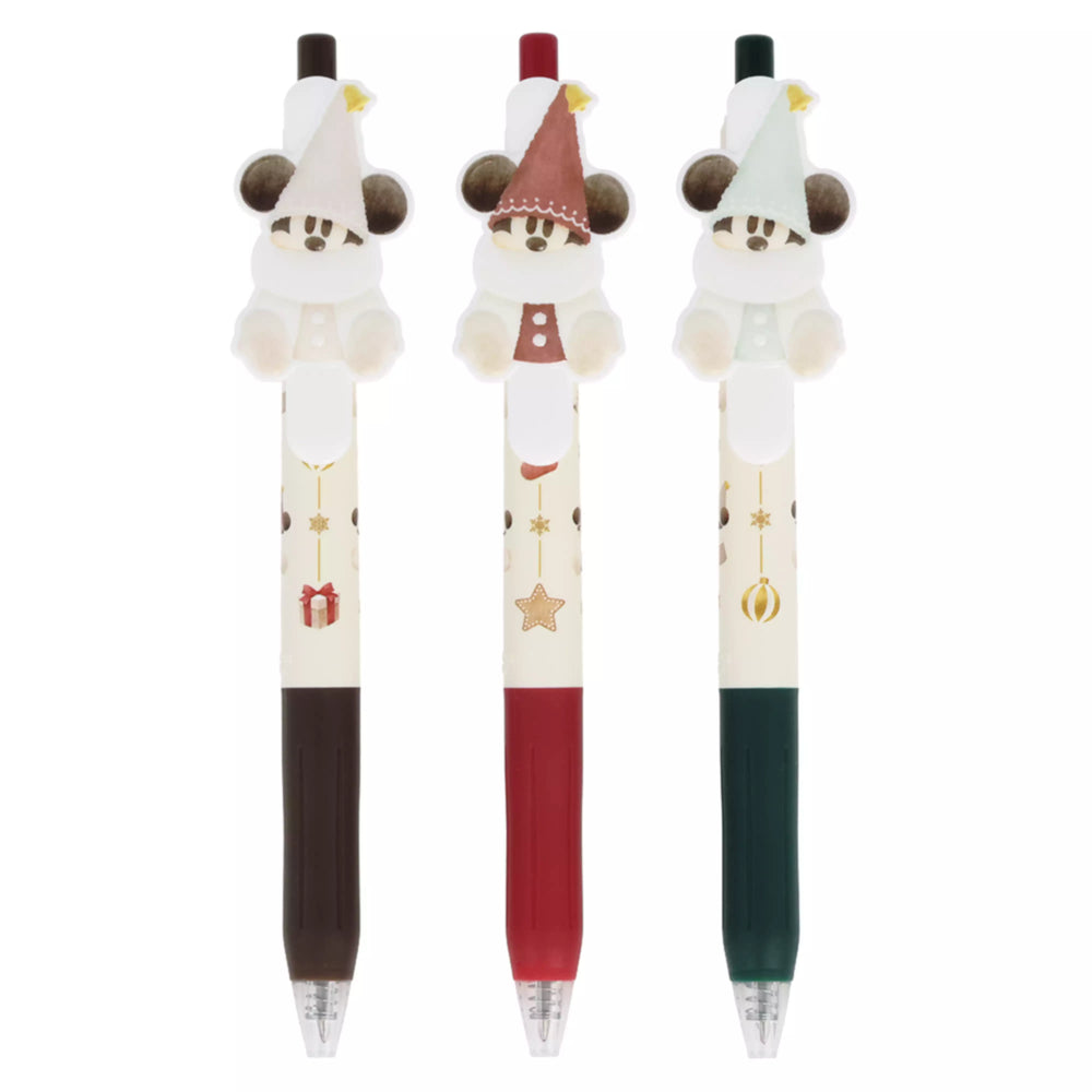 TDR - 2025 Mickey Christmas fairy "Lil Lin Lin" Merry Jolly Days Collection x Sarasa Ballpoint Pens Set (Release Date: Nov 10, 2025)