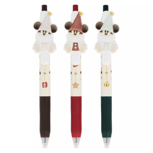 TDR - 2025 Mickey Christmas fairy "Lil Lin Lin" Merry Jolly Days Collection x Sarasa Ballpoint Pens Set (Release Date: Nov 10, 2025)