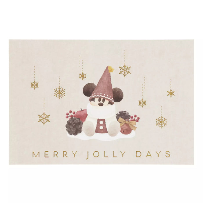 TDR - 2025 Mickey Christmas fairy "Lil Lin Lin" Merry Jolly Days Collection x Post Card (Release Date: Nov 10, 2025)