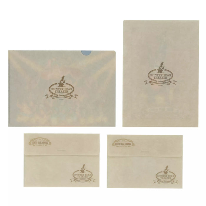 TDR - 2026 Sketches of Country Bear Theater Clear Folders Set of 2 (Release Date: Sep 24, 2026)