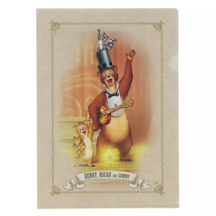 TDR - 2026 Sketches of Country Bear Theater Clear Folders Set of 2 (Release Date: Sep 24, 2026)