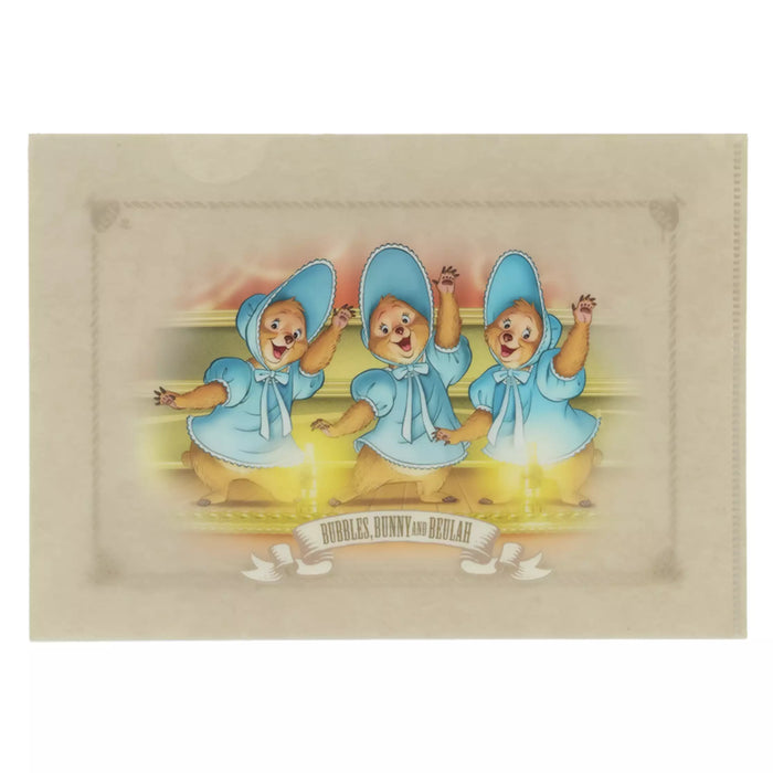 TDR - 2026 Sketches of Country Bear Theater Clear Folders Set of 2 (Release Date: Sep 24, 2026)