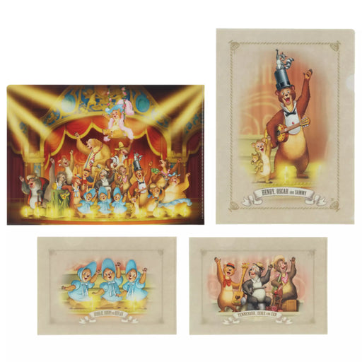 TDR - 2026 Sketches of Country Bear Theater Clear Folders Set of 2 (Release Date: Sep 24, 2026)