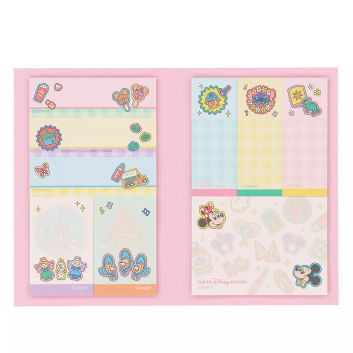 TDR - 2026 Motifs at Tokyo Disneyland & Tokyo Disney Sea x Mickey Mouse and Friends Sticky Notes Booklet (Release Date: Jul 16, 2026)