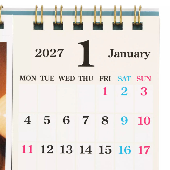 TDR - 2026 Calendar & Organizer x Mickey Mouse Different Costumes 2027 Desk Calendar & Postcard (Release Date: Aug 13, 2026)