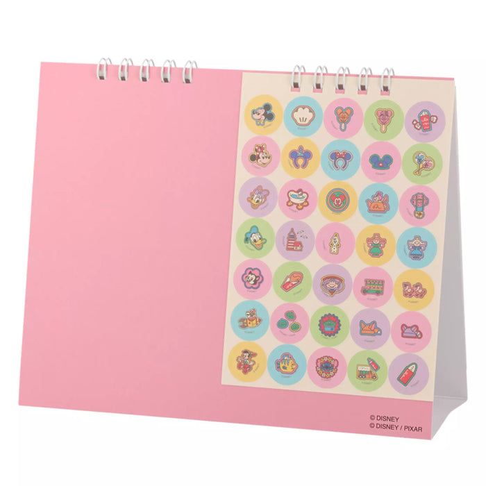 TDR - 2026 Calendar & Organizer x Motifs at Tokyo Disneyland & Tokyo Disney Sea 2027 Desk Calendar & Postcard (Release Date: Aug 13, 2026)