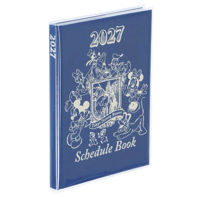 TDR - 2026 Calendar & Organizer x Tokyo Disney Resort Disney Characters 2027 Schedule Book/Diary (Release Date: Aug 13, 2026)