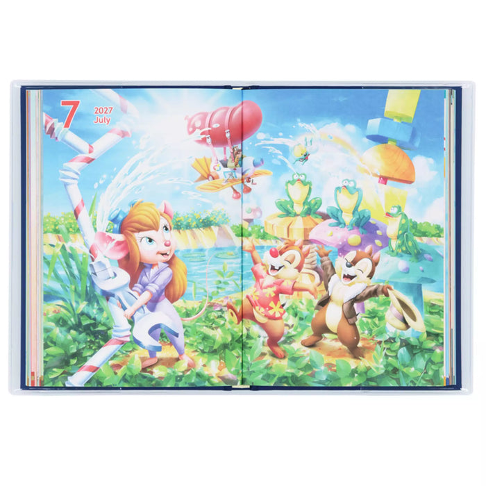 TDR - 2026 Calendar & Organizer x Tokyo Disney Resort Disney Characters 2027 Schedule Book/Diary (Release Date: Aug 13, 2026)