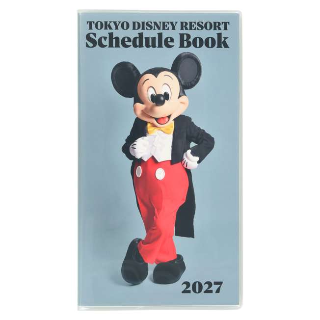 TDR - 2026 Calendar & Organizer x Tokyo Disney Resort 2027 Schedule Book/Diary (Release Date: Aug 13, 2026)