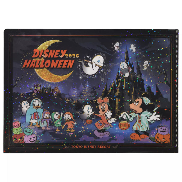 TDR - 2026 Disney Halloween Mickey & Friends Treasure Collection x Clear Folders Set of 2 (Release Date: Sep 15, 2026)
