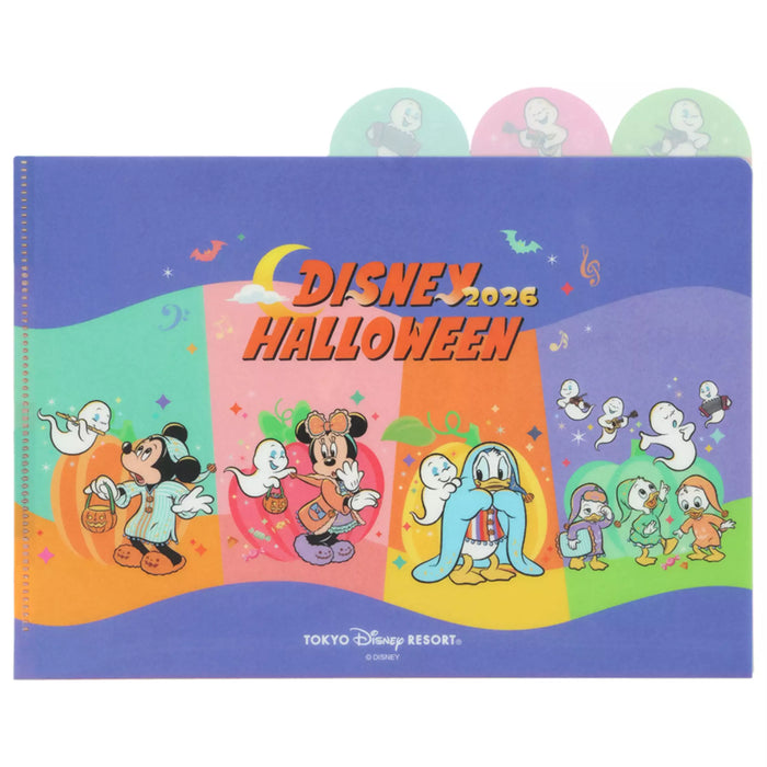 TDR - 2026 Disney Halloween Mickey & Friends Treasure Collection x Clear Folders Set of 2 (Release Date: Sep 15, 2026)