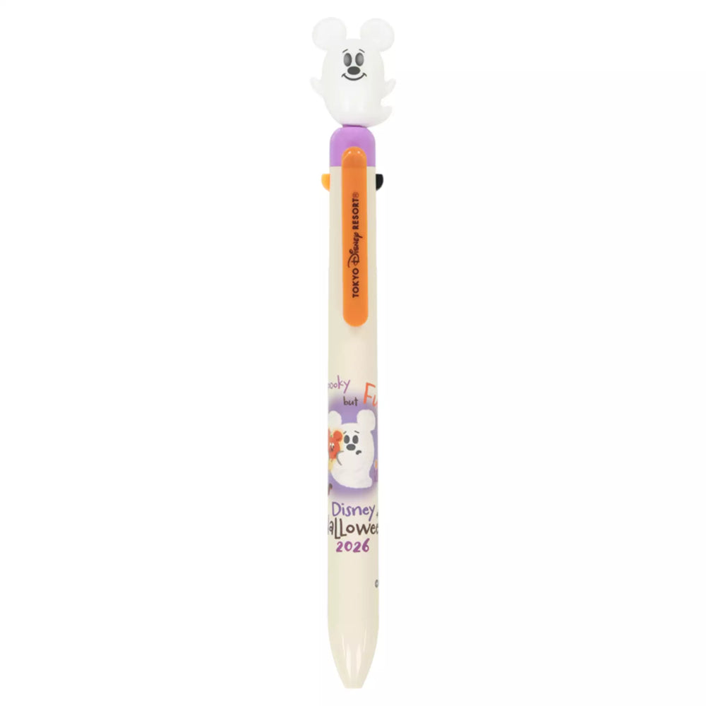 TDR - 2026 Disney Halloween x Mickey & Minnie Mouse 'Scared Ghost & Pumpkin Lantern Collection x 3 Colors Ballpoint Pen & Mechanical Pencil (Release Date: Sept 15, 2026)