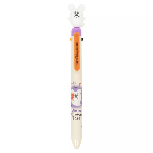 TDR - 2026 Disney Halloween x Mickey & Minnie Mouse 'Scared Ghost & Pumpkin Lantern Collection x 3 Colors Ballpoint Pen & Mechanical Pencil (Release Date: Sept 15, 2026)