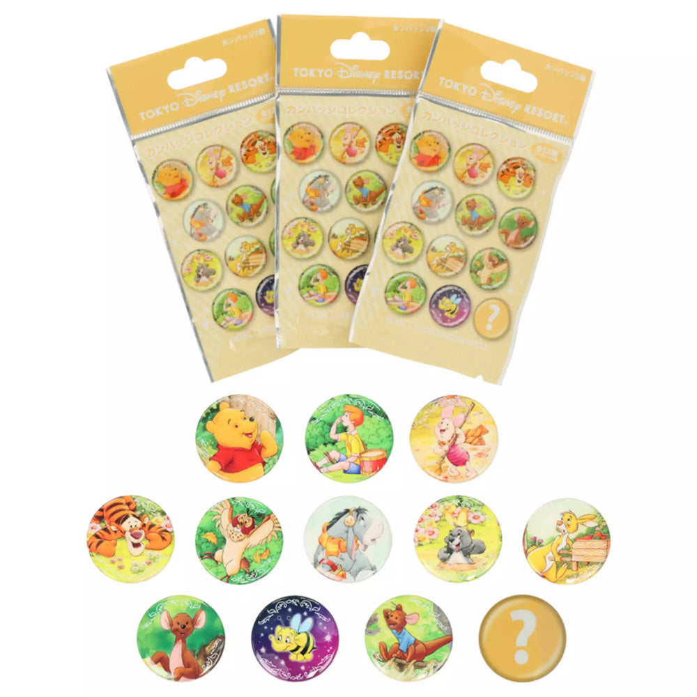TDR - Winnie the Pooh & Friends Mystery Pin Badges Bag