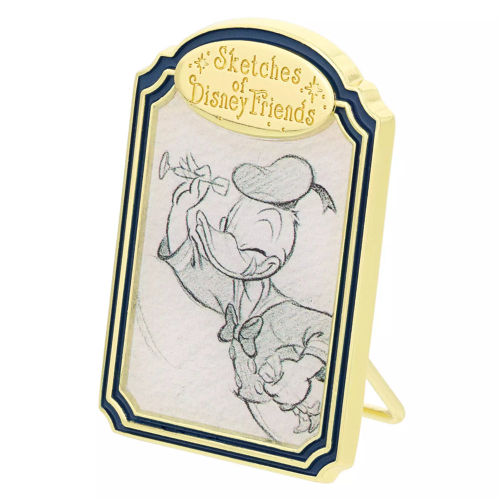 TDR - Sketches of Disney Friends Collection x Donald Duck Pin (Release Date: Oct 24, 2024)