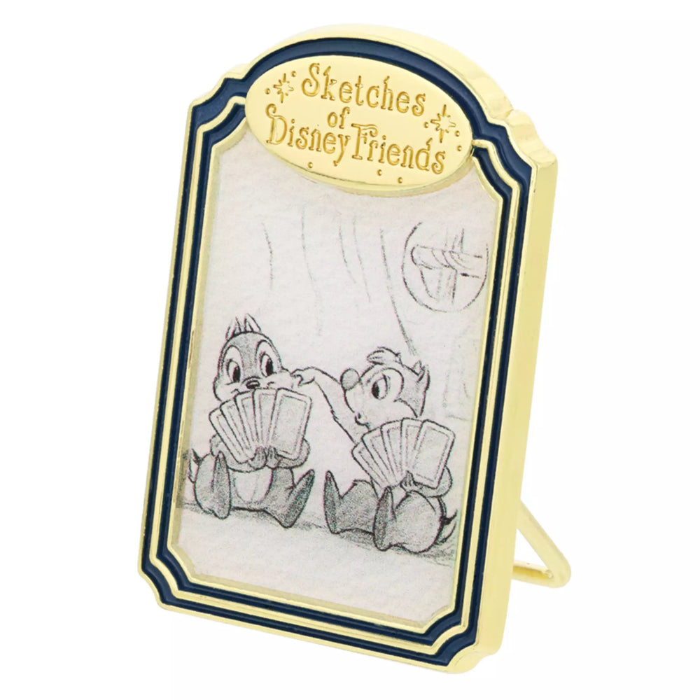 TDR - Sketches of Disney Friends Collection x Chip & Dale Pin (Release Date: Oct 24, 2024)