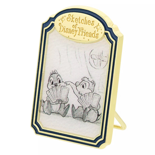 TDR - Sketches of Disney Friends Collection x Chip & Dale Pin (Release Date: Oct 24, 2024)