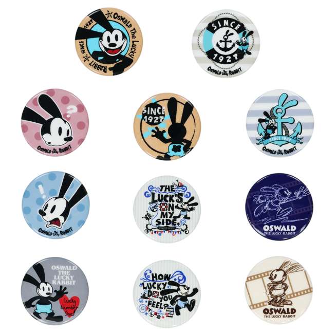 TDR - Oswald the Lucky Rabbit Mystery Pin Badges Bag