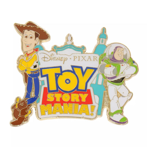 TDR - Woody & Buzz Lightyear "Disney Pixar Toy Story Mania!" Pin (Release Date: Oct 24, 2024)