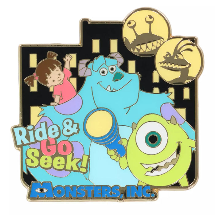 TDR - Monsters, Inc. "Ride & Go Seek!" Pin Badge (Release Date: July 10, 2025)