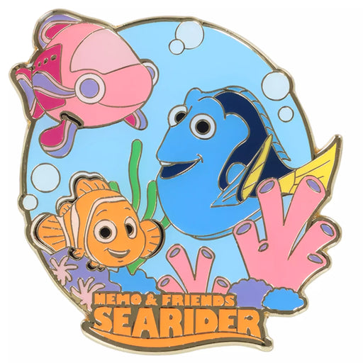 TDR - Nemo & Friends Sea Rider Pin Badge (Release Date: July 10, 2025)