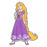 TDR - Rapunzel (Whole Body) Pin Badge (Release Date: Sept 4, 2025)