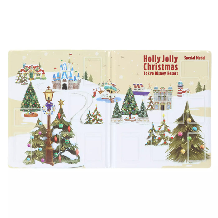 TDR - 2025 Mickey & Friends "Holly Jolly Christmas" Collection x Mickey & Friends Souvenir Medal Book (Release Date: Nov 10, 2025)