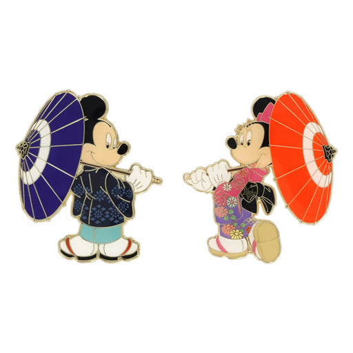 TDR - Japanese-Theme Mickey & Minnie 2026 x Pin Badge Set of 2 (Release Date: June 4, 2026)