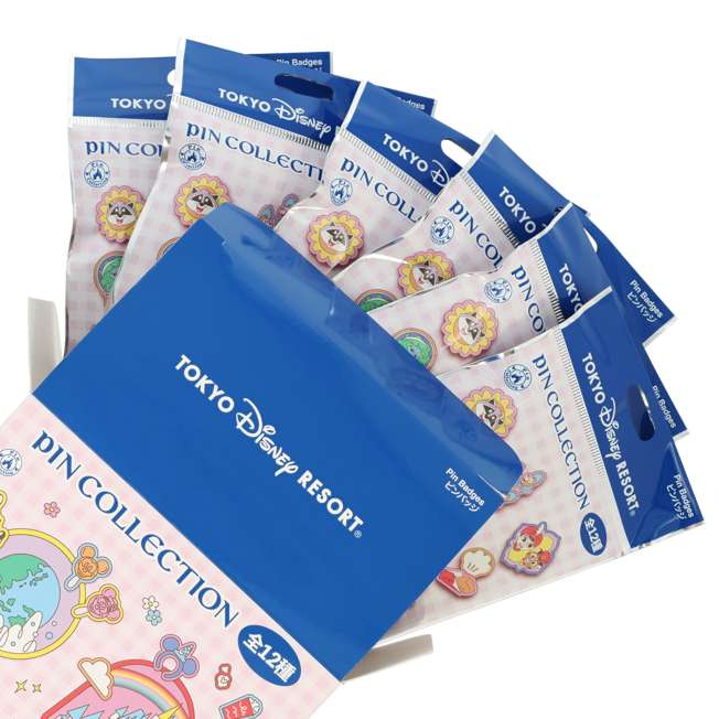 TDR - 2026 Motifs at Tokyo Disneyland & Tokyo Disney Sea x Mickey Mouse and Friends Mystery Pin Whole Box (Release Date: Jul 16, 2026)