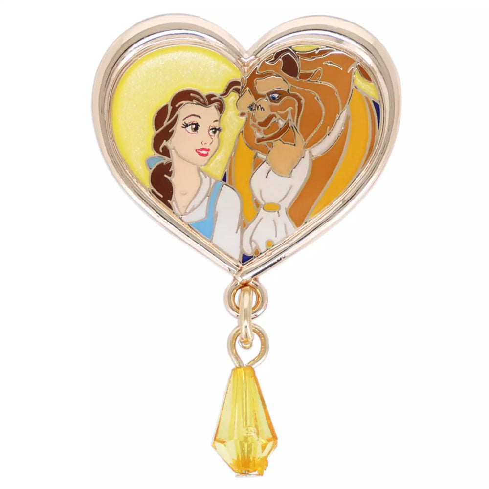 TDR - 2026 Disney Princess "You are Loved!" Collection x Belle & Beast Pin Badge (Release Date: Jul 16, 2026)