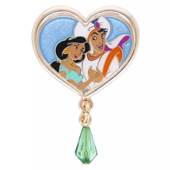 TDR - 2026 Disney Princess "You are Loved!" Collection x Aladdins & Jasmine Pin Badge (Release Date: Jul 16, 2026)