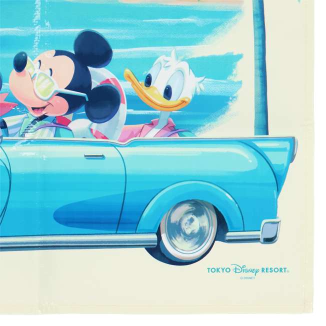 TDR - Mickey & Friends "SUNNY SUNNY Summer" Collection x Mickey & Friends Picnic Sheet (Release Date: Jun 5. 2025)