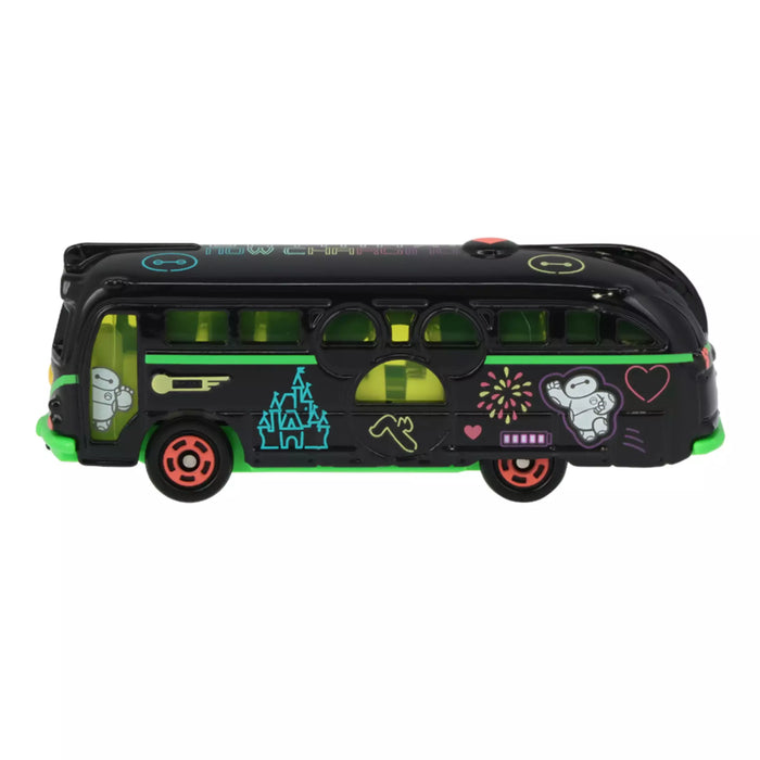 TDR - Colorful Neon & Baymax Themed Collection x Big Hero 6 Baymax Tomica Toy Car (Release Date: July 1, 2025)