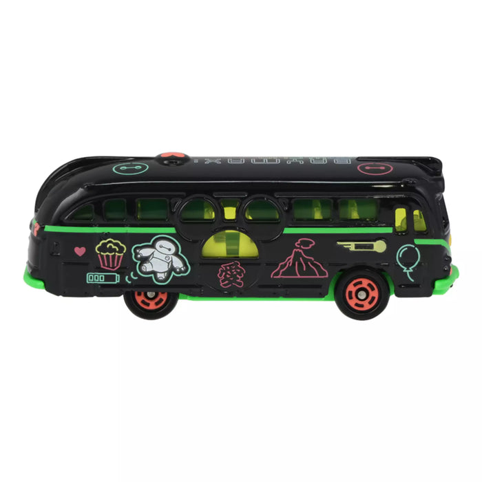 TDR - Colorful Neon & Baymax Themed Collection x Big Hero 6 Baymax Tomica Toy Car (Release Date: July 1, 2025)