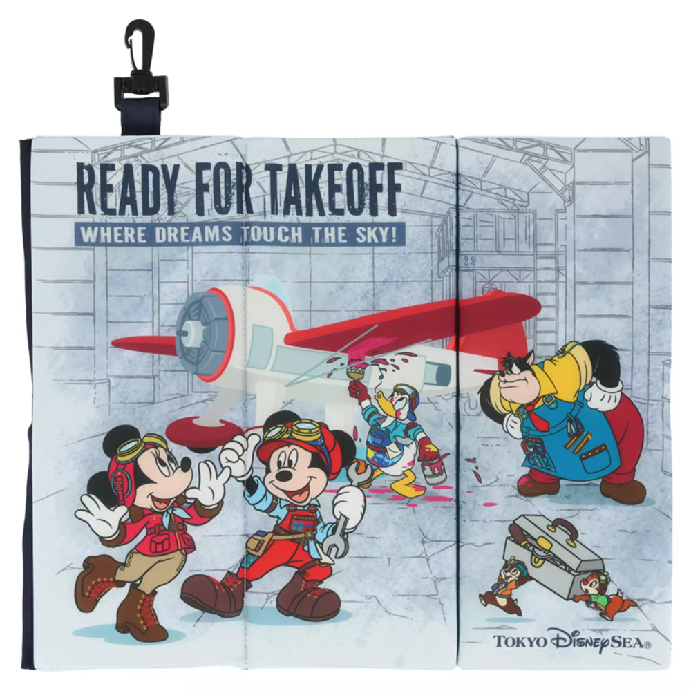 TDR - Mickey & Friends "Ready to Takeoff Where Dreams Touch the Sky" Collection x Portable Cushion (Release Date: July 15, 2025)