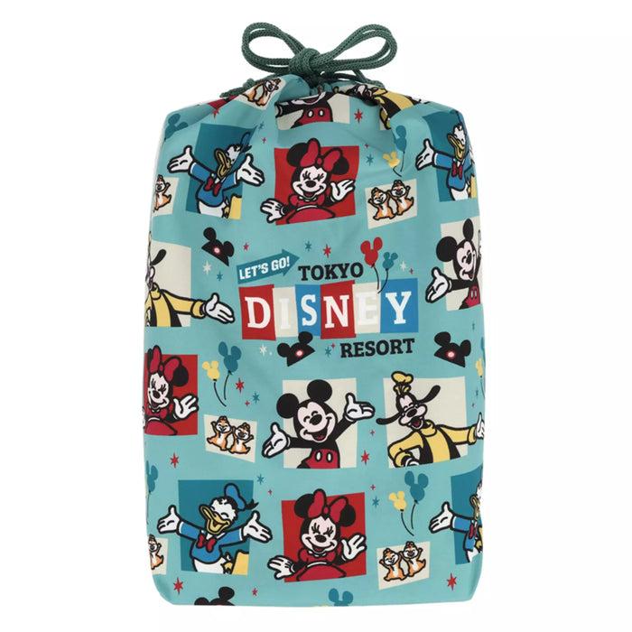 TDR - "Let's go to Tokyo Disney Resort" Portable Cushion with Drawstring Bag (Release Date: Oct 16, 2025) (Copy)