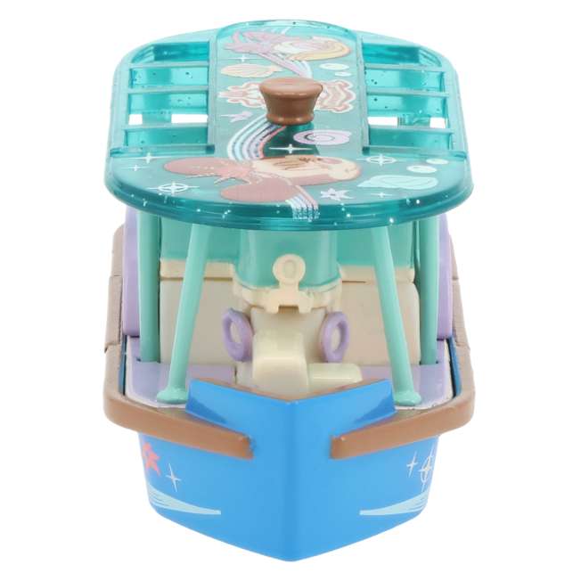 TDR - Tokyo Disney Sea's 24th Anniversary "Mermaid Lagoon" Collection x Minnie Mouse & Daisy Duck Post Tomica Toy Boat (Release Date: Sept 4, 2025)