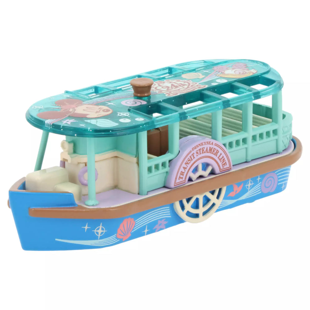 TDR - Tokyo Disney Sea's 24th Anniversary "Mermaid Lagoon" Collection x Minnie Mouse & Daisy Duck Post Tomica Toy Boat (Release Date: Sept 4, 2025)