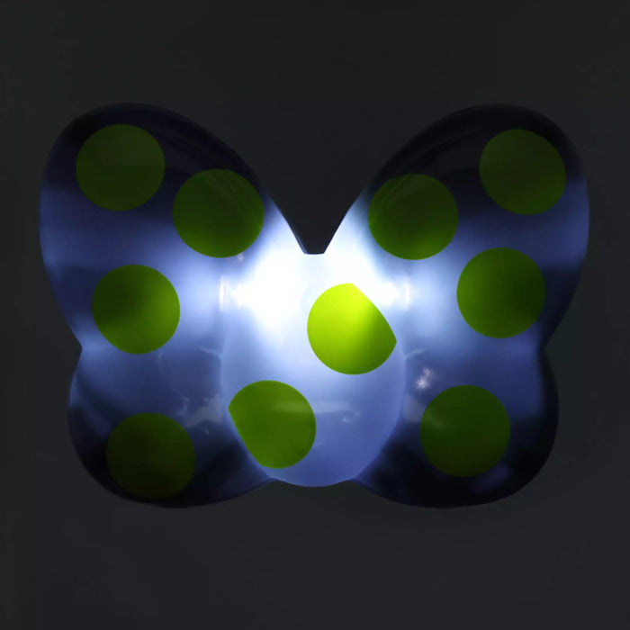 TDR - 2025 Mickey & Friends Disney Halloween "Happy Haunting!" Collection x Minnie Mouse Ribbon Shaped Light Up Toy with Clip (Release Date: Sept 16, 2025)