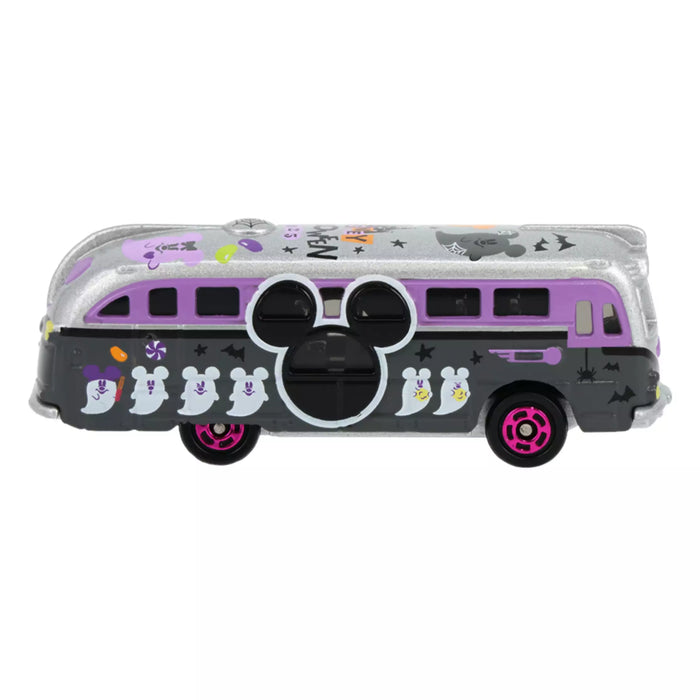TDR - 2025 Mickey & Friends Disney Halloween "Spook Ghost Night!" Collection x Mickey Mouse Ghost Tomica Toy Car (Release Date: Sept 16, 2025)