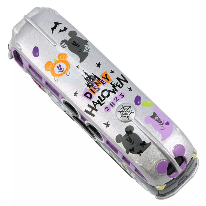 TDR - 2025 Mickey & Friends Disney Halloween "Spook Ghost Night!" Collection x Mickey Mouse Ghost Tomica Toy Car (Release Date: Sept 16, 2025)