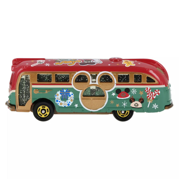 TDR - 2025 Mickey & Friends "Holly Jolly Christmas" Collection x Mickey Mouse & Pluto Tomica Toy Car (Release Date: Nov 10, 2025)