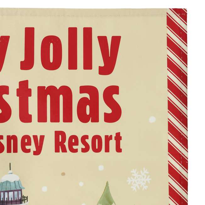 TDR - 2025 Mickey & Friends "Holly Jolly Christmas" Collection x Mickey & Friends Picnic Sheet with Bag (Release Date: Nov 10, 2025)