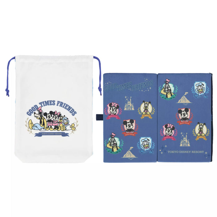 TDR - 2026 Mickey & Friends "Good times Friends" Collection x Portable Cushion with Drawstring Bag (Release Date: Apr 23, 2026) (