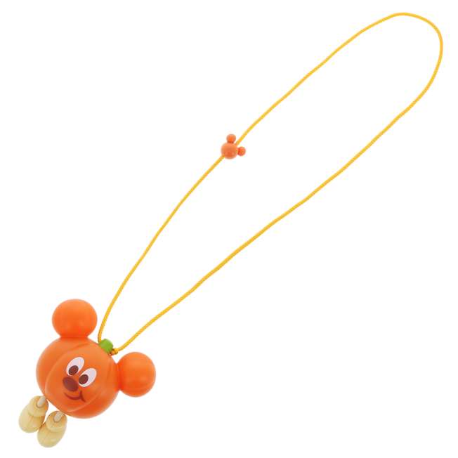 TDR - 2026 Disney Halloween x Mickey & Minnie Mouse 'Scared Ghost & Pumpkin Lantern Collection x Pumpkin Lantern Light Up Necklace (Release Date: Sept 15, 2026)
