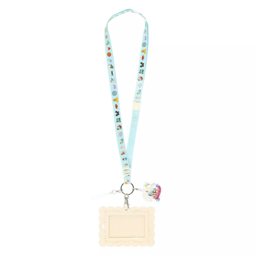 TDR - Tokyo Park Motif Gentle Colors Collection x "It's a Small World" Pass Holder & Neck Strap (Release Date: Oct 10, 2024)
