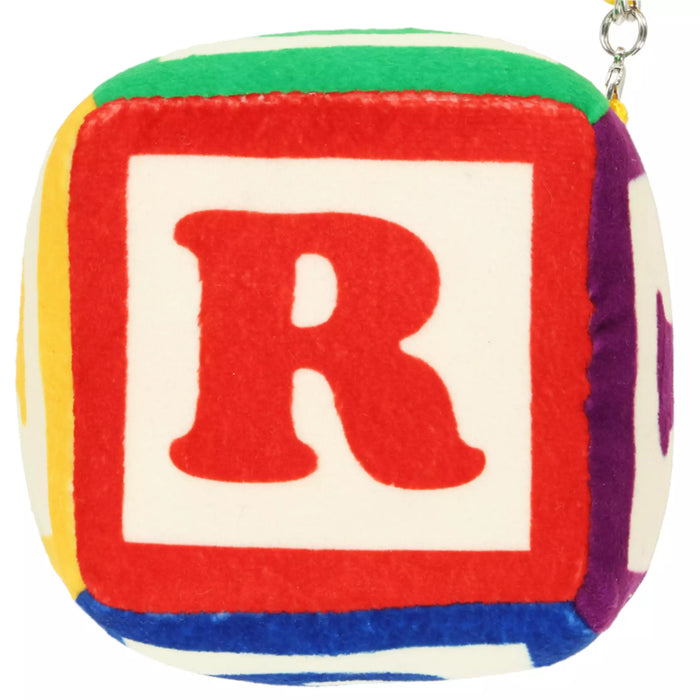 TDR - Toy Story Theme Alphabet Block Plush Keychain