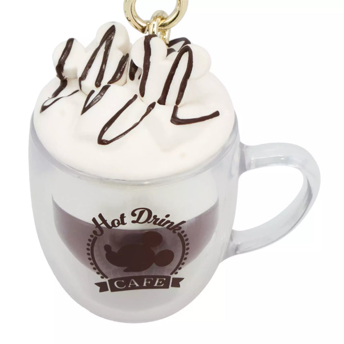 TDR - Mickey Mouse "Miniature Food" Chocolate Desserts and Drink Keychains Set