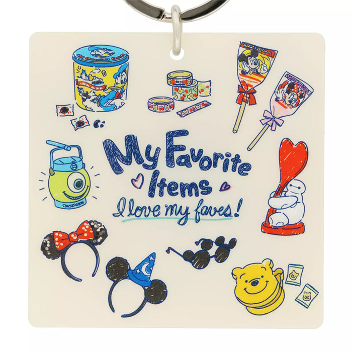 TDR - Tokyo Disney Resort "Full of Memories!" Collection x Keychain (Release Date: Nov 21, 2024)