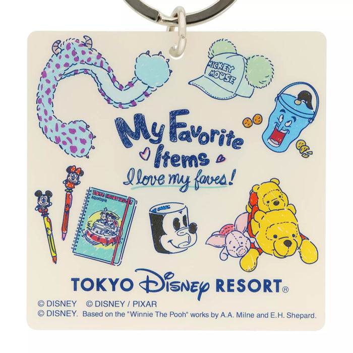 TDR - Tokyo Disney Resort "Full of Memories!" Collection x Keychain (Release Date: Nov 21, 2024)